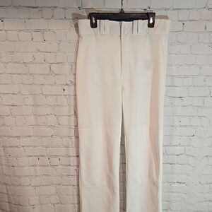 Men's Mizuno white baseball pants size L